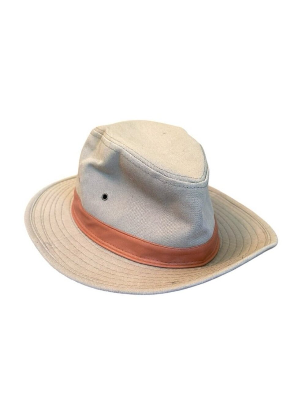 Woolrich Four Seasons Brown Tan Fedora Hat Fishing Hiking Walking Outdoors